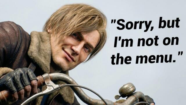 Resident Evil 9 Requiem but It's Just Leon Saying Dumb Things