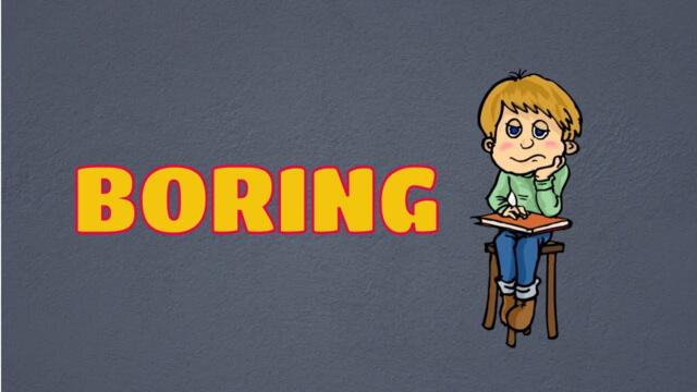 What Does BORING Means || Meanings And Definitions With Example in ENGLISH