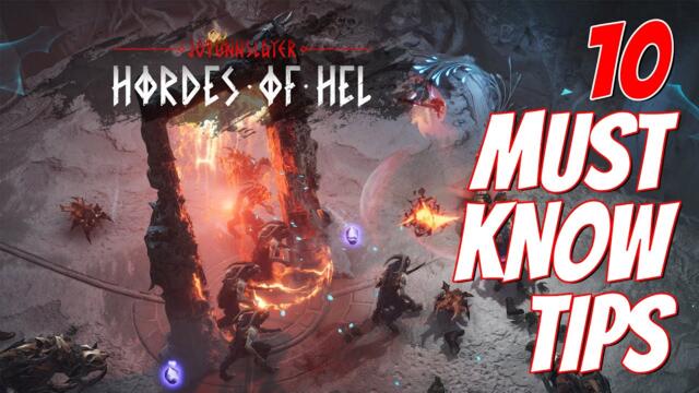 10 MUST KNOW Tips to DOMINATE Jotunnslayer Hordes of Hel Ultimate Guide