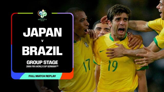 FULL MATCH | Japan v Brazil | Group Stage | 2006 FIFA WORLD CUP GERMANY™