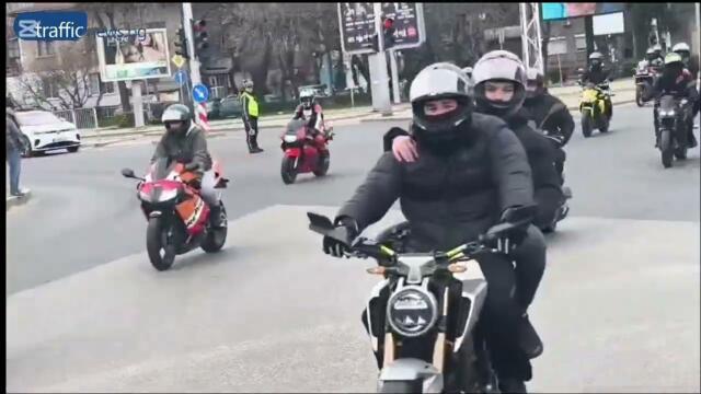 Рокери преминаха през центъра на Пловдив