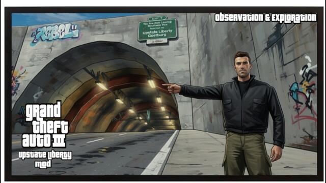 GTA 3 Upstate Liberty Mod: Observation & Exploration
