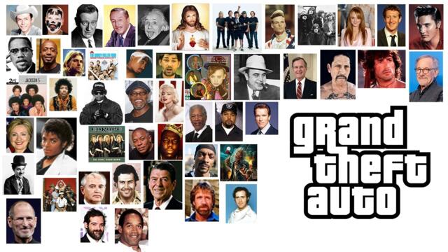 ALL FAMOUS PEOPLE that APPEAR in GTA Games (Evolution)