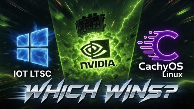 CachyOS vs Windows 11 LTSC — NVIDIA Benchmarks