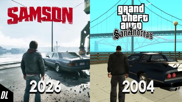 Grand Theft Auto: San Andreas vs Samson | Detail & Physics Ultimate Comparison