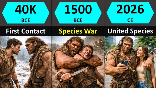 What If Neanderthals Never Went Extinct? (Alternate Human History)