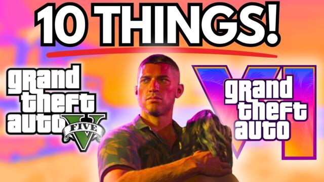 GTA 6 vs GTA 5 – 10 HUGE THINGS You NEED To Know!