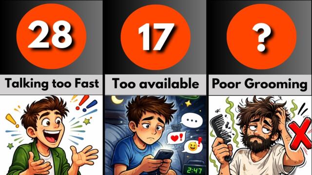 Top 30 Habits That Are Destroying Male Attractiveness