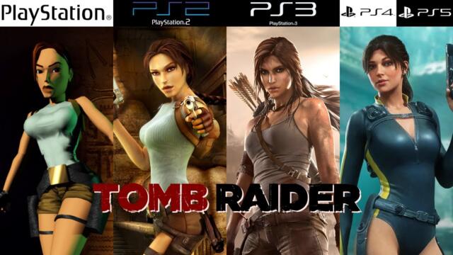 TOMB RAIDER PlayStation Evolution (1996-2026)