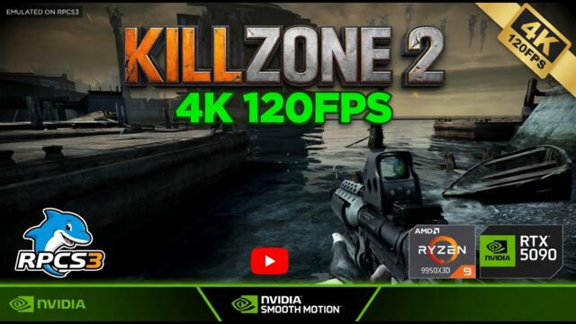 KillZone 2 at 4K 120FPS on RPCS3 - Looks Insanely Good in 2026!