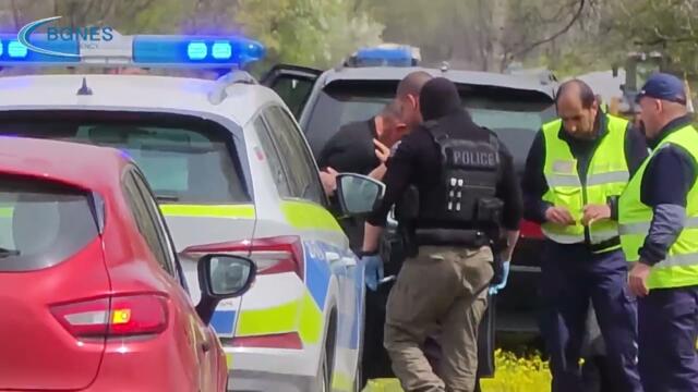 След зрелищно преследване задържаха двама души край Оризари