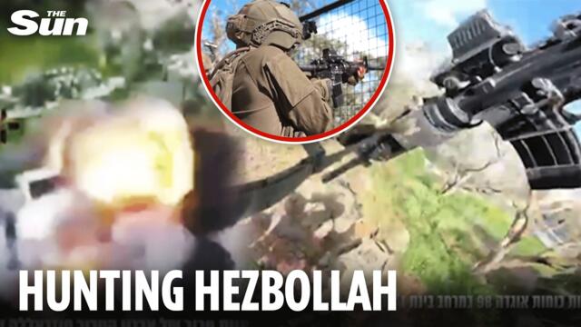 Israeli forces ‘on the brink’ of seizing Hezbollah stronghold after blowing up tunnel network