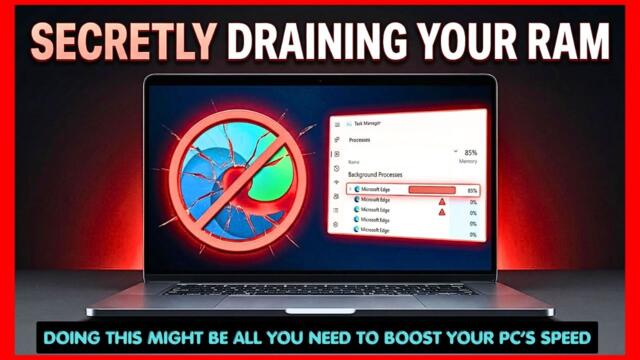Microsoft Edge Is Secretly Draining Your PC's RAM (Here's How to Stop It)