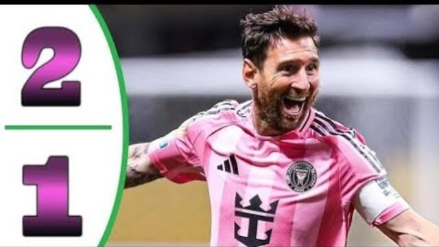 UNBELIEVABLE! Inter Miami Stun Atlanta United with Last-Minute Winner | 2–1 Highlights 💥