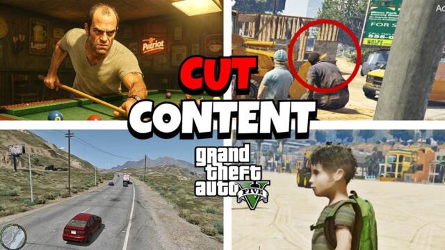 REMOVED BETA Features in GTA V (Cut Content)