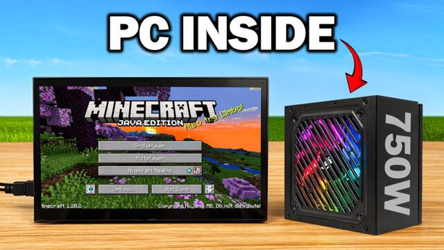 I Turned a Broken PSU into a Gaming Machine!