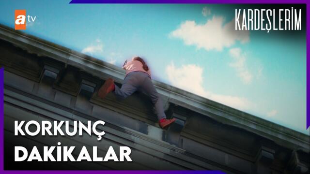 Emel çatıdan düşüyor! - Kardeşlerim 19. Bölüm