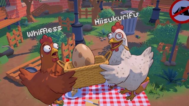 Ragebaiting my bestfriend in this eggstreamly hard game