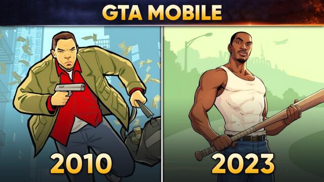 Evolution Of GTA Mobile Games [2010-2023]