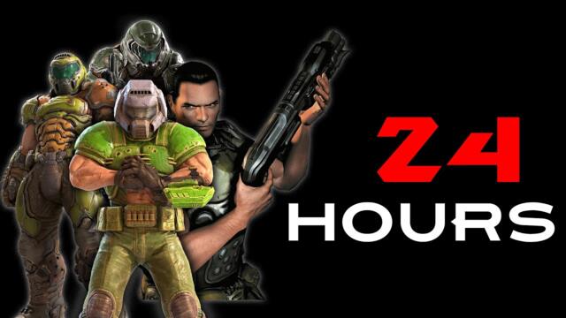 Can You Beat Every DOOM Game in Under 24 hours?