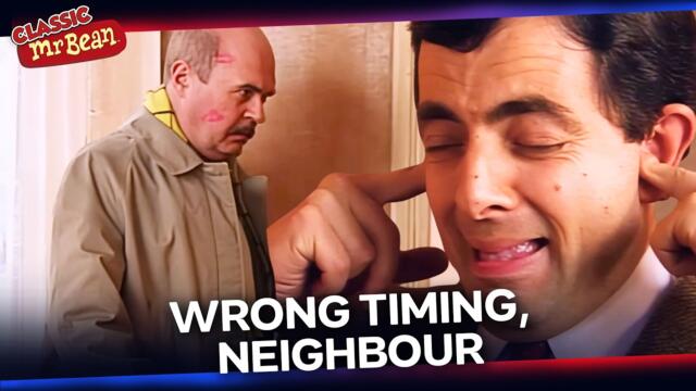 Mr Bean's Paint Bomb Works on the Wrong Man | Classic Mr Bean