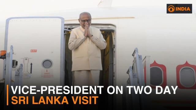 Vice-President C. P. Radhakrishnan on two day Sri Lanka visit
