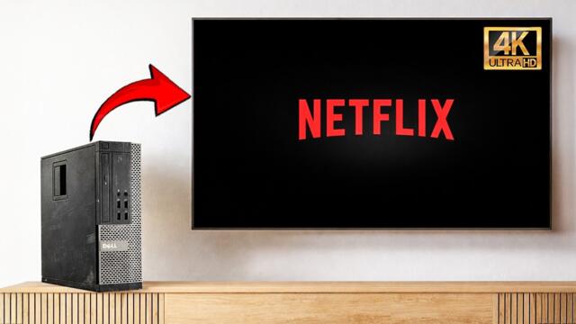Don’t Waste Money on a Smart TV — Your Old PC Can Replace It ?!