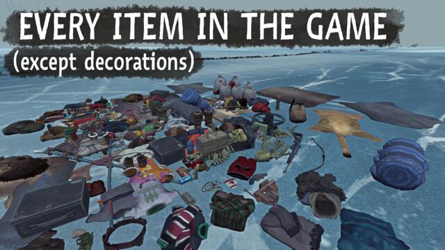 All Items In The Long Dark