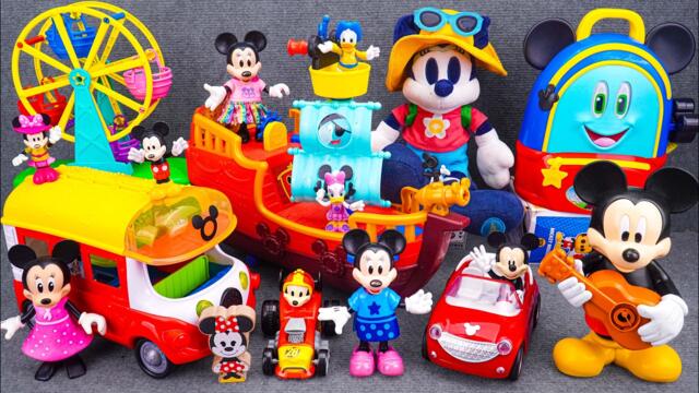 Satisfying with Unboxing Disney Mickey Mouse Pirate Ship Playset | Review Toys ASMR