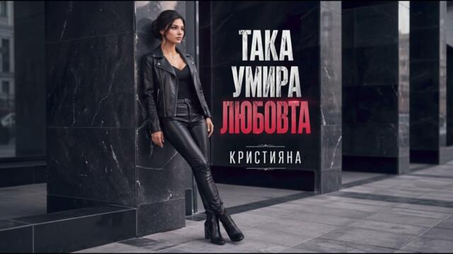 Кристияна - Така умира любовта (2026) Емоционална българска песен