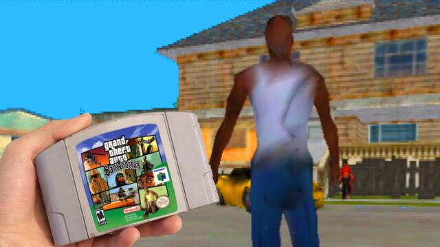 I Built GTA San Andreas on a Real Nintendo 64