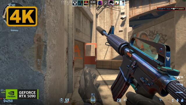 Counter-Strike 2 Gameplay 4K (No Commentary)