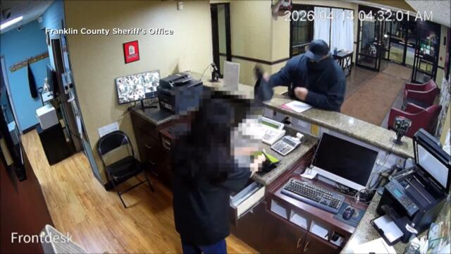 Suspect Thanks Hotel Clerk After Demanding She Fill A Bag With Money