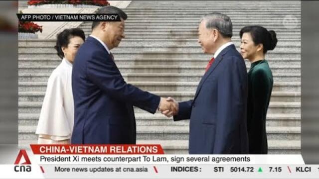 China's Xi meets Vietnamese counterpart To Lam, sign several agreements