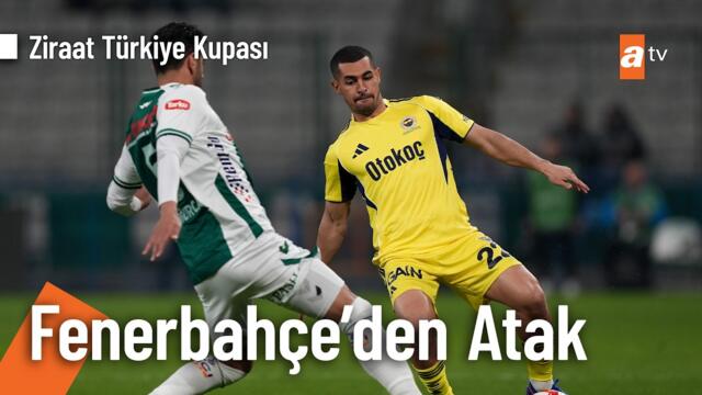 Fenerbahçe'den organize atak sonuç getirmedi - Konyaspor 0-0 Fenerbahçe | Ziraat Türkiye Kupası