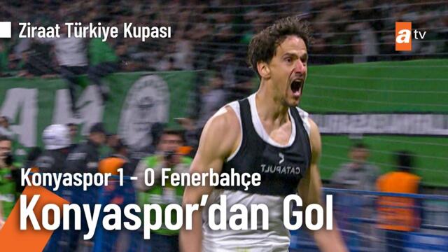 Jevtović, golüyle takımını yarı finale taşıdı - Konyaspor 1-0 Fenerbahçe | Ziraat Türkiye Kupası