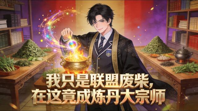 【Multi Sub】《我只是聯盟廢柴，在這竟成煉丹大宗師》曾經人人嫌棄的煉丹廢物，在新世界竟成萬人敬仰的存在，我直接把夢想拉滿#漫劇 #動態漫 #AI漫劇 #動漫 #動畫