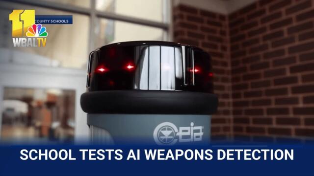 Anne Arundel County schools testing AI weapons detection system