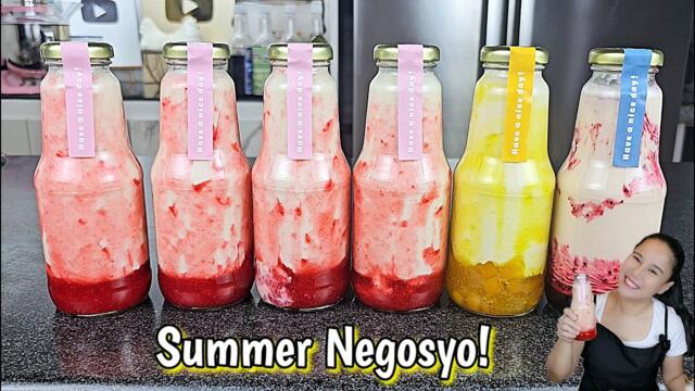Strawberry Milk Negosyo everyday!