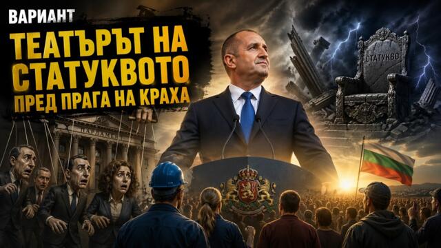 ТЕАТЪРЪТ НА СТАТУКВОТО ПРЕД ПРАГА НА КРАХА,  Вариант #855