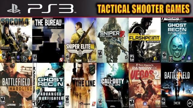 Top 20 Best Tactical Shooter PS3 Games of All Time You Must Play