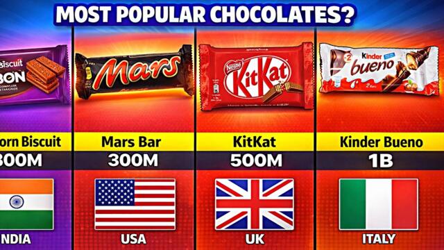 Ranking Every Popular Chocolate & Biscuit Brand (By Sales)