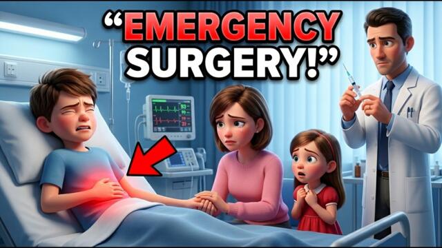 Never Ignore Stomach Pain in Children | A Mother's Emotional Story ( A1 level)