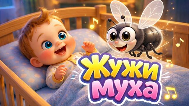 Жужи муха | Весела детска песен за бебета 👶