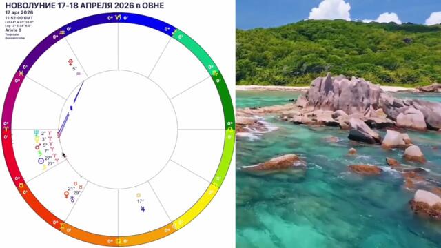 Новый МИР🛑НОВОЛУНИЕ 17 апреля 2026/МАГИЧЕСКОЕ НОВОЛУНИЕ в ОВНЕ/OLGA STELLA
