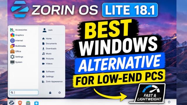 Zorin OS Lite 18.1 – Perfect for Low-End Computers?