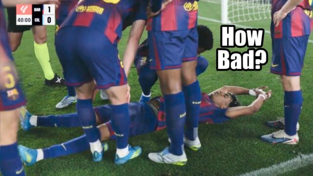 Lamine Yamal Injured Taking Penalty (Out for World Cup?) - Doctor Explains