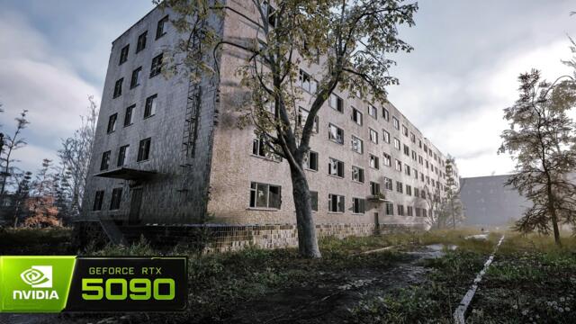 STALKER 2: Atmospheric Walk in the Zone | RTX 5090 + Ray Reconstruction | Native 4K Modded Showcase