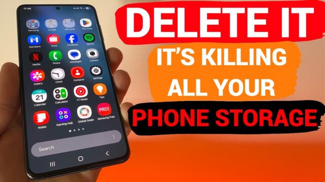 This Secret Folder — Killing All Your Phone Storage. Delete it