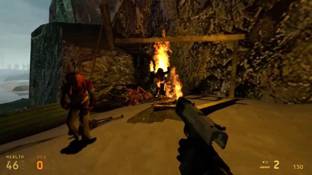 Half Life 2 but like REALLY 2002...